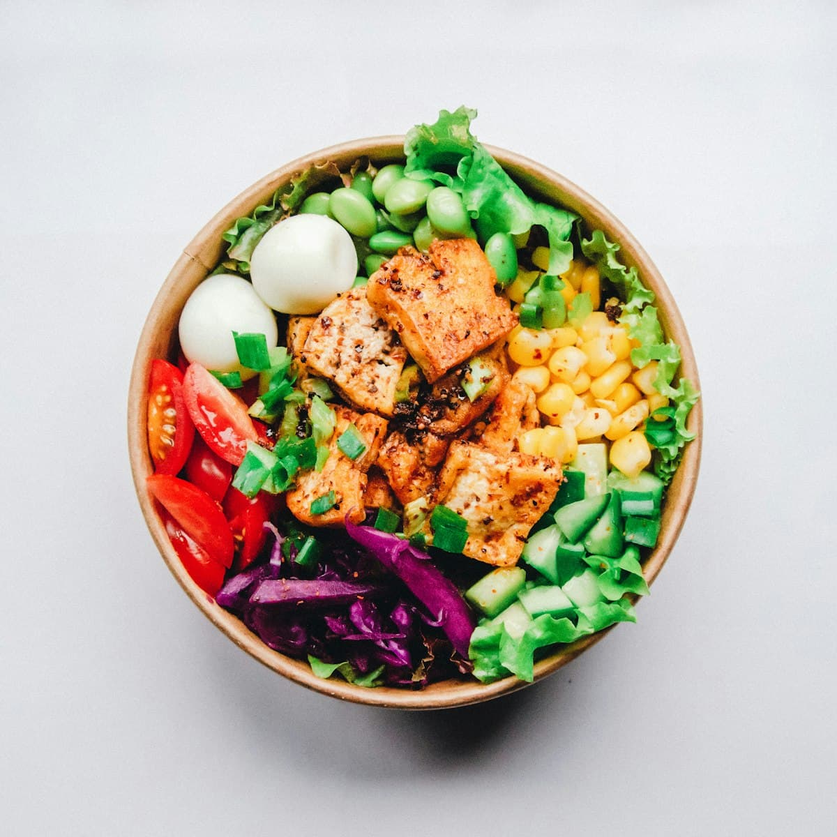 Fresh ahi poké bowl